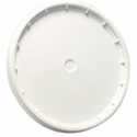 12-Inch White Easy-Off Lid For 3-1/2-Gallon And 5-Gallon Pails
